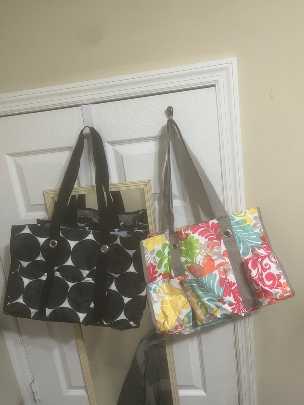 Thirty-one BOTH Tote Bags 2015 NEW (multiple compartments) Retro style 15x10x6.5